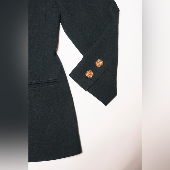 Jasper A.S.L Petite Wool Blazer Size 10P vintage 80s excellent condition - Picture 4 of 5